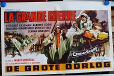 Filmposter La grande guerre De grote oorlog Silvana Mangano