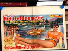 Filmposter Het liefdesmeer - Elma Karlowa