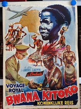 Filmposter Voyage royal Bwana Kitoko / Koninklijke reis - 1