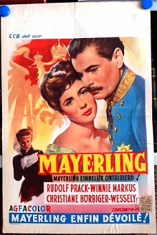 Filmposter Mayerling enfin dévoilé / eindelijk ontsluierd!