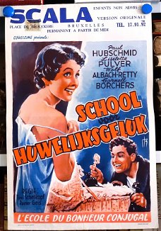 Filmposter L'ecole du bonheur conjugal School huwelijksgeluk