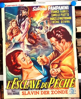 Filmposter l'esclave du Péché / Slavin der zonde - 1