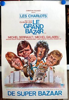 Filmposter Le grand bazar / De super bazaar
