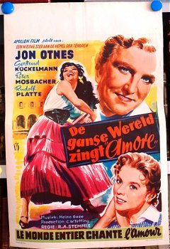 Filmposter Le monde entier chante l'amour - 1