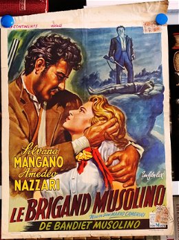 Filmposter e Brigand Musolino De bandiet Musolino - 1