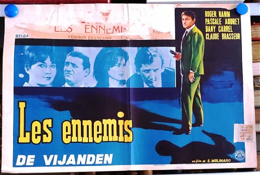 Filmposter Les ennemis / De vijanden - 1