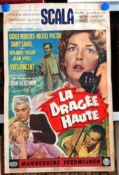 Filmposter La Dragée Haute / Mannequins verdwijnen - 1