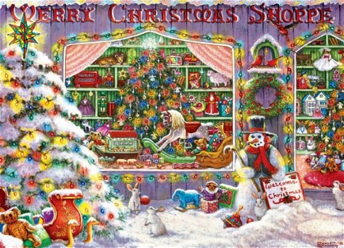 Masterpieces - Merry Christmas Shoppe - 1000 Stukjes - 1
