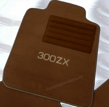 Automatten Nisssan 300ZX met logo in alle kleuren - 3