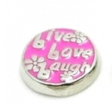 Bedel, live love laugh (roze) - 1