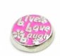 Bedel, live love laugh (roze) - 1 - Thumbnail