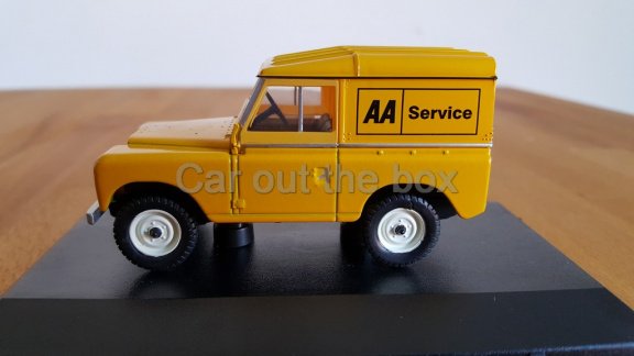 Land Rover serie III AA service 1:43 Oxford - 1