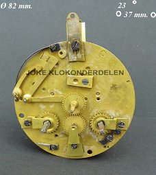 = Pendule uurwerk voor onderdelen = 37823