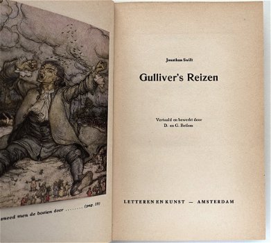 [Arthur Rackham] Gullivers reizen - Jonathan Swift - 12 ill - 8