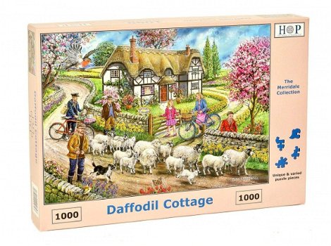 House of Puzzles - Daffodil Cottage - 1000 Stukjes Nieuw - 2