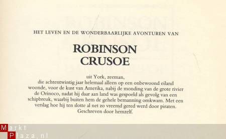 DANIEL DEFOE**ROBINSON CRUSOE**READERS DIGEST BOEKBAND - 3