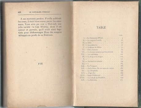 XAVIER DE REUL**LE CHEVALIER FORELLE**1899**IMPRIMERIE LEFEVRE BRUXELLES**HARDCOVER** - 4