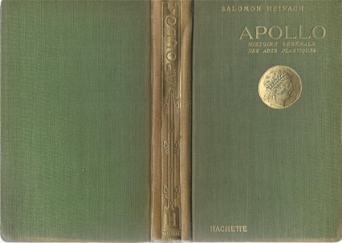 SALOMON REINACH**APOLLO**HISTOIRE GENERALE DES ARTS PLASTIQUES**HACHETTE**TEXTURE EN TOILE - 2