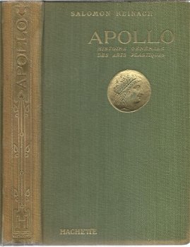 SALOMON REINACH**APOLLO**HISTOIRE GENERALE DES ARTS PLASTIQUES**HACHETTE**TEXTURE EN TOILE - 3