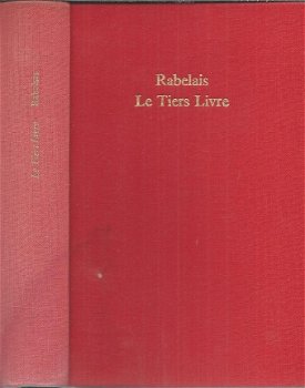 FRANCOIS RABELAIS**LE TIERS LIVRE**HARDCOVER ROUGE**LE LIVRE DE POCHE - 1