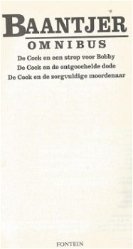 BAANTJER OMNIBUS**1.DE COCK EN EEN STROP VOOR BOBBY.2..3** - 3