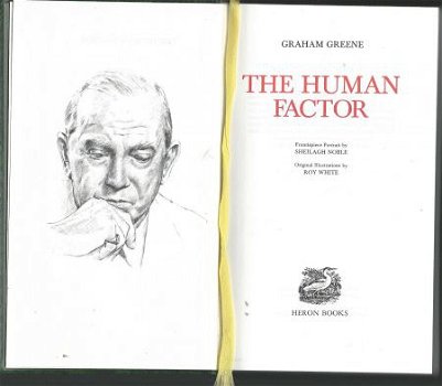 GRAHAM GREENE **THE HUMAN FACTOR**HARDCOVER** HERON BOOKS** - 1