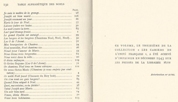 NOELS POPULAIRES DE FRANCE**DU XVe au XIXe SIECLE**EDITIONS D'HISTOIRE ET D'ART**LIBRAIRIE PLON** - 7