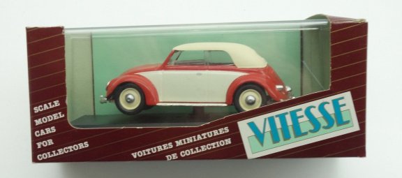 1:43 oude VITESSE VW Kever 1949 Closed Cabriolet - 1