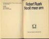 ROBERT RUARK**NOOIT MEER ARM**POOR NO MORE**NIEUWE WIEKEN - 3 - Thumbnail