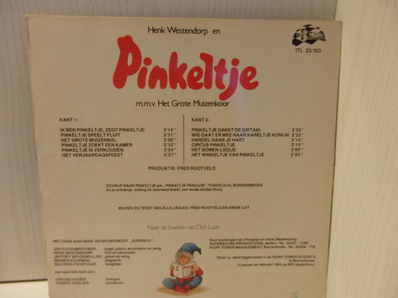 LP Henk Westendorp en Pinkeltje. - Afbeelding 2