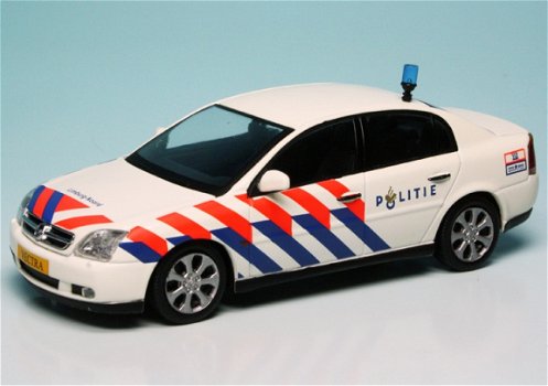 1:43 Schuco Opel Vectra C gemeente Politie 2002 - 1