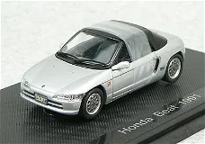 1:43 Ebbro 43646 Honda Beat 1991 cabrio Silver