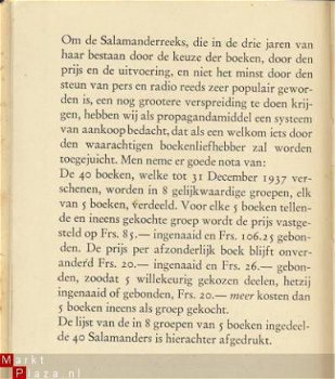 HET SALAMANDERBOEK**1938**N.V. EM. QUERIDO'S UITGEVERSMIJ. - 5