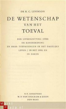 DR. H. E. LEVINSON**DE WETENSCHAP VAN HET TOEVAL**STOCKUM - 3