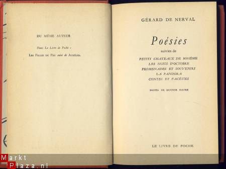 GERARD DE NERVAL**POESIES**1.PETITS CHATEAUX DE BOHEME.2.LES - 2