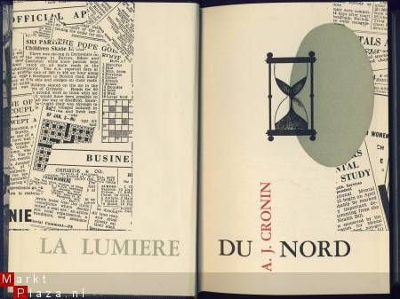 A.-J. CRONIN**LA LUMIERE DU NORD**CLUB INTERNATIONALE DU LIV - 1