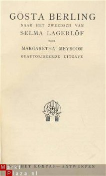 SELMA LAGERLÖF**GÖSTA BERLING**N.V. HET KOMPAS SOFT-COVER - 2