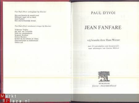 PAUL D'IVOI**JEAN FANFARE**ELSEVIER LINNEN HARDCOVER.!! - 2