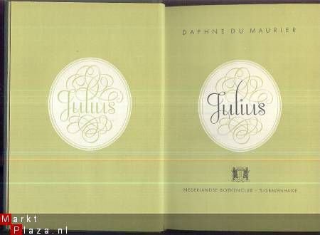 DAPHNE DU MAURIER**JULIUS**NEDERLANDSE BOEKENCLUB-'S -GRAVE - 2