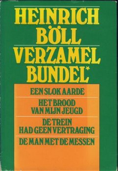 HEINRICH BÖLL**1.SLOK AARDE2.BROOD JEUGD3.VERTRAGING.4.MESSE - 1