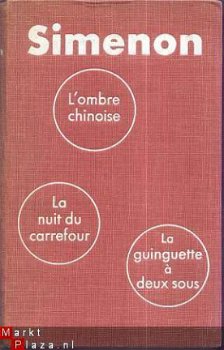 GEORGES SIMENON**1.L'OMBRE CHINOISE.2.LA NUIT AU CARREFOUR3. - 2