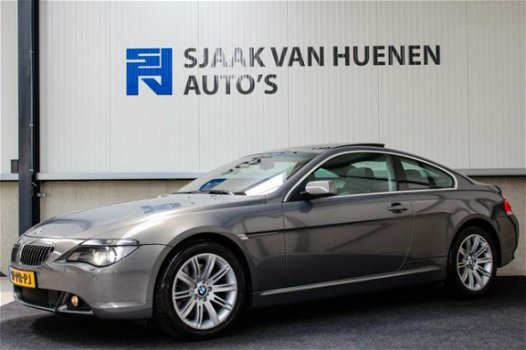 BMW 6-serie - 645Ci S 8-cilinder 333pk Automaat 2e Eig|NL|Onderhouden|Sportstoelen leder|Panoramadak - 1