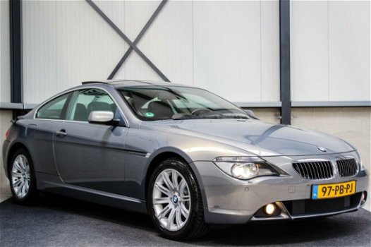 BMW 6-serie - 645Ci S 8-cilinder 333pk Automaat 2e Eig|NL|Onderhouden|Sportstoelen leder|Panoramadak - 1