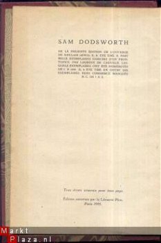 SINCLAIR LEWIS**SAM DODSWORTH**LE CARREFOUR**TOUTE LA TERRE - 3