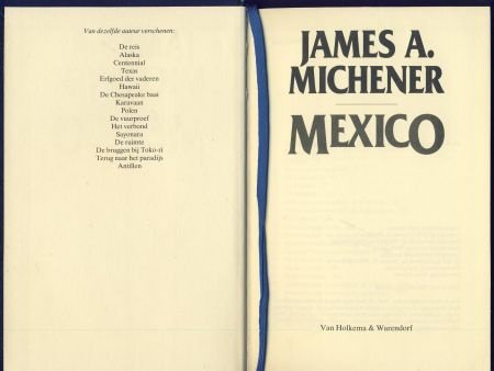 JAMES A. MICHENER**MEXICO**VAN HOLKEMA & WARENDORF** - 5