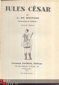 A. DE MONTGON**JULES CESAR*1935*FERNAND NATHAN - 1