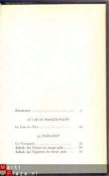 FR. VILLON***POESIES***EDITIONS BAUDELAIRE*LIVRE CLUB DES CH - 4