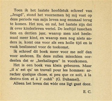 ERNEST CLAES**DE OUDE KLOK*TEXTUUR LINNEN STANDAARD*1947** - 7