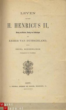 EMIEL SCHEERLINCK**LEVEN VAN DEN H. HENRICUS II**POELMAN