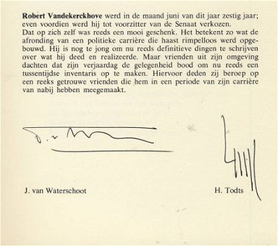 ROBERT VANDEKERCKHOVE**JOHN VAN WATERSCHOOT+HERMAN TODTS** - 7